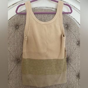 Anthropologie sweater tank size XL